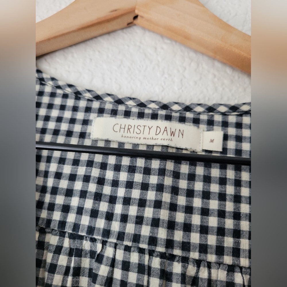 Christy Dawn the dawn dress in picnic gingham, medium - Picture 9 of 11